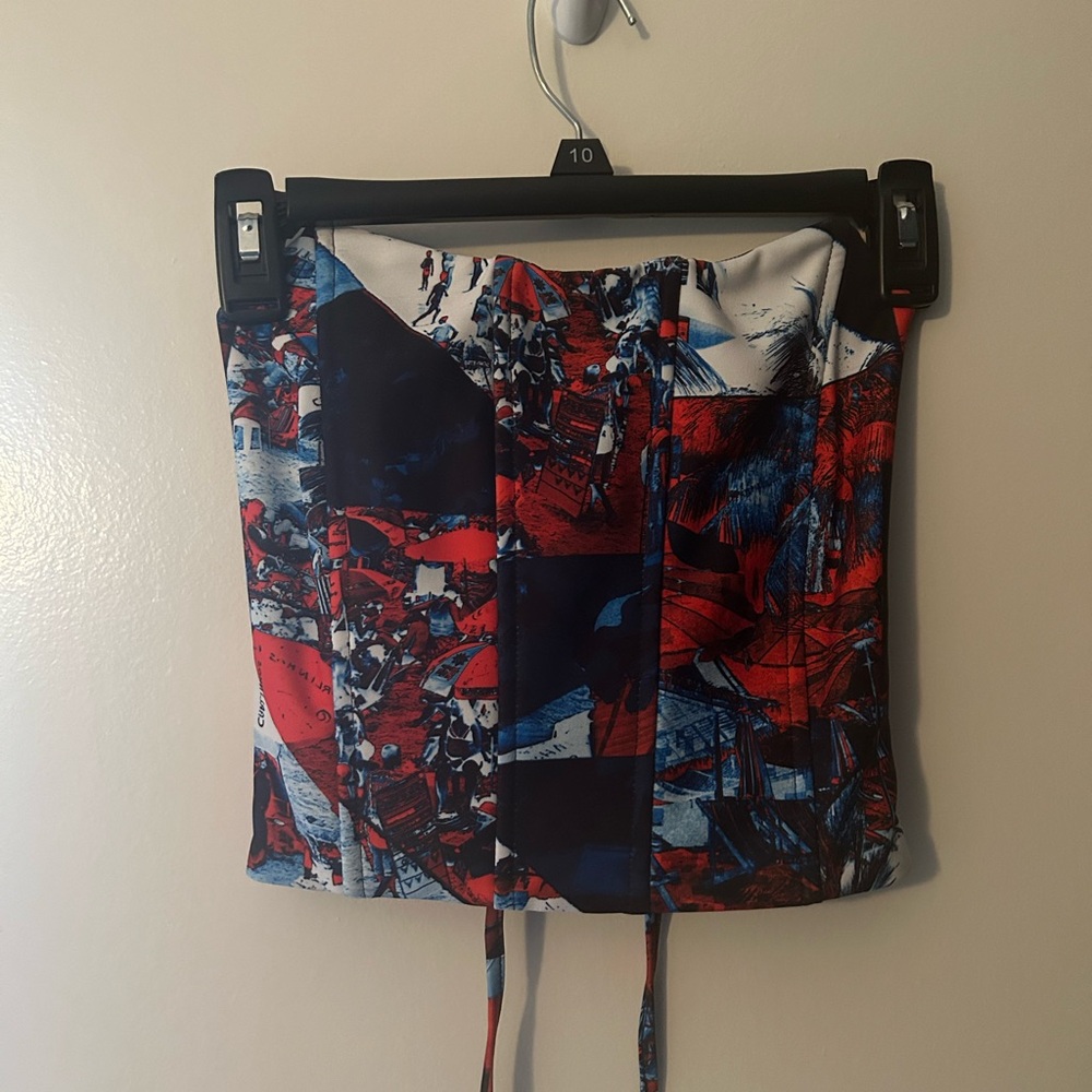 Tiger mist KENDRA CORSET - PATCHWORK ABSTRACT - Picture 3 of 4